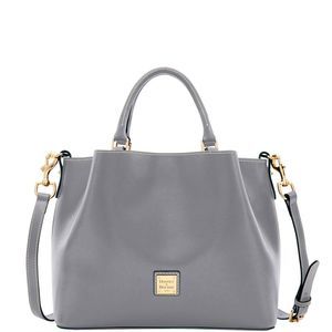 Dooney & Bourke Saffiano Brenna - Smoke Grey